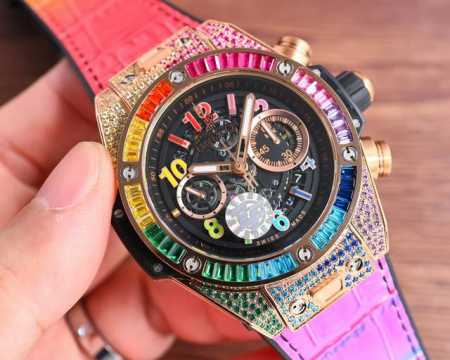 Zf 出品 满钻 Zf Factory最新款新面出货 宇舶 恒宝 Hublot A42 英勇无畏，拳拳出击，简称“Hub”“恒宝”，Bigbang大爆炸 素材料 - 点击图像关闭