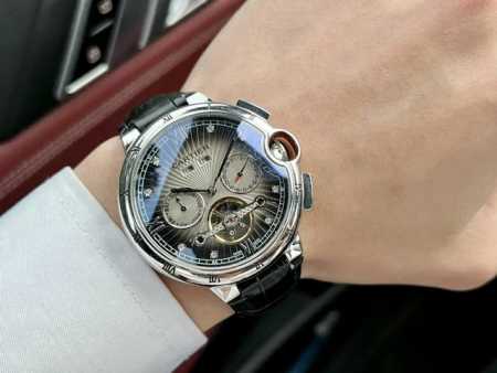 白 -金 钢带+30 卡地亚-Cartier 精品男士腕表 全新多功能设计 尊贵大气 绅士风范 卓越品质 热卖全城 采用全自动机械机芯 顶级316精钢表壳 进口 - 点击图像关闭