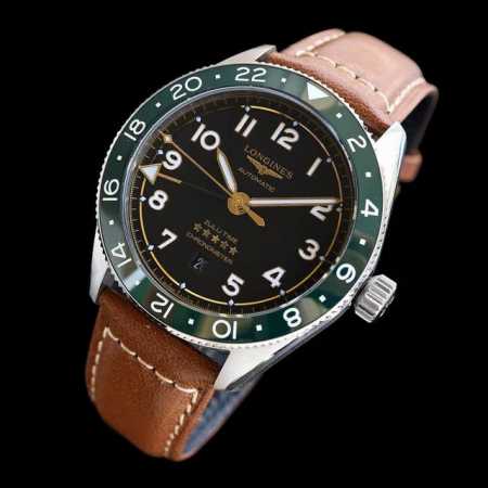 钢带+20金+20、Longines Spirit浪琴新款 致敬时光 经典献礼，先行者系列祖鲁时间腕表全新上市 陶瓷圈自动机械质感极好 - 点击图像关闭