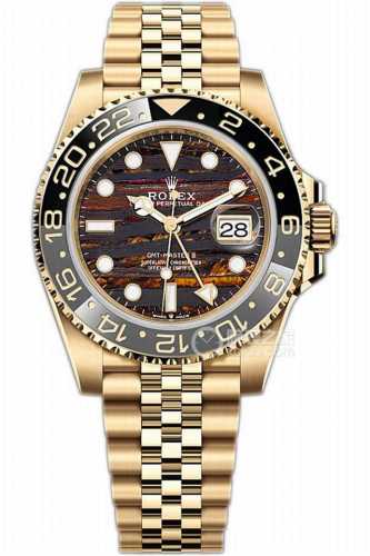新款金面 劳力士Rolexgmt-Master Ii 格林尼治系列，双转陶瓷圈，904L精钢做工精致完美，钢带折叠保险扣 可选调节拉扣 日历凸晶放大镜 6点位镭