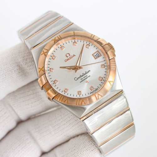 Sj出品 白壳 金壳 钻50 欧米伽 Omega 星座系列 39Mm Rb2 全新升级一体机市场最高版本，原装开模 以经典之名，彰显非凡。 39毫米欧米茄第五代