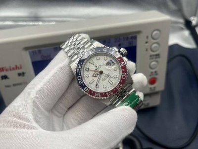 Ean Factory 最新力作 超级 墙裂推荐 厚积薄发 重新定义格林尼治Ll 搭Cal3285一体机 升级版12670腕表惊艳登场！细节方面： 1机芯328