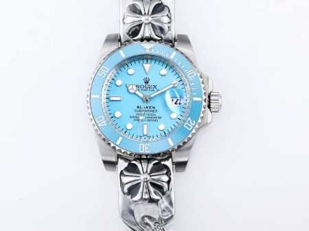 Sj出品 钢带胶带 克罗心 日本机100 新品 劳力士 Rolex X43 水鬼系列 Blaken蒂芙尼水鬼系列 顶级玩物毒货 不喜欢撞款街表水鬼的你 他绝对是 - 点击图像关闭