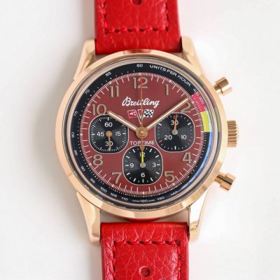Gf出品：Top 百年灵 全新计时腕表Bn5 Navitimer ，机械计时系列 百年灵以大胆色彩焕新演绎经典腕表。尺寸42Mm，迭代款无疑是地道的独特计时腕表