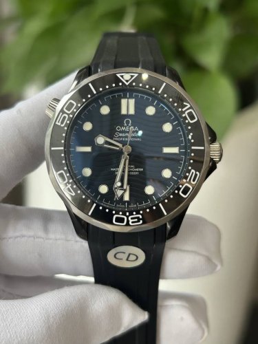 独家实拍图 omega Automatic Mechanical Watch Men's Watch 欧米茄海马系列 全自动机械表男士腕表 最新款 精钢材质40