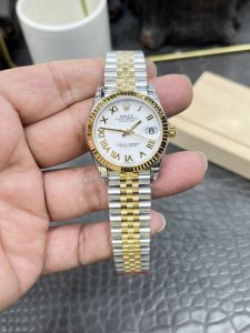 1110Gs劳力士日志系列/31Mm间金罗马白面/Cal.全自动机械
