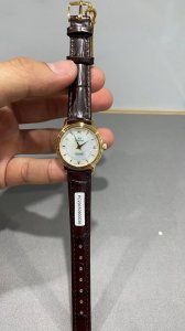 最高品质 欧米茄蝶飞系列 白贝母表盘 原装石英机芯 316L精钢材质