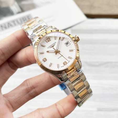 白 金 钢带+20 钻40 西铁城120 浪琴-康铂系列 女士腕表 优雅时尚 表壳316精钢打造 采用原装蝴蝶双按扣 蓝宝石凸玻璃镜面 尺寸：11X33Mm！ - 点击图像关闭