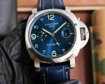 沛纳海 panerai 弧型镀膜玻璃 44Mm*16Mm 胶表带搭配原装针扣 全自动机械 一款来自硬汉的手表