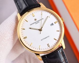 白壳 金壳 2024最新款推荐 市场最高复刻 V4升级版本 江诗丹顿vc传承系列85180腕表！ 1 表壳 尺寸40Mmx9Mm，完美圆形的表壳，搭配微孤式表耳