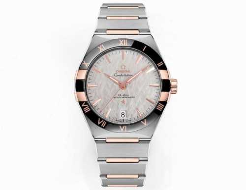 SJ出品 白钢 金钢 陨石面50 V+ Factory 重磅推出 欧米茄 OMEGA 星座系列41mm VS9 41毫米至臻天文台 第五代星座 131.30.4