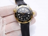 白 出. 金20. 钢带20. omega欧米茄Seamaster海马系列300米300M同轴 至臻天文台表42毫米42Mm潜水表丶精钢拉丝表壳局部抛光处理 表