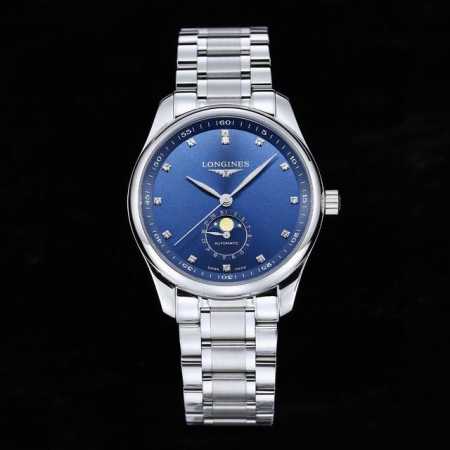 Aps出品 Aps全新升级 浪琴 Longines Lb1 月相腕表，全新定制一体机l899.5同步原装小轴承，超级稳定 。月相系列 1腕表尺寸40X11毫米， - 点击图像关闭
