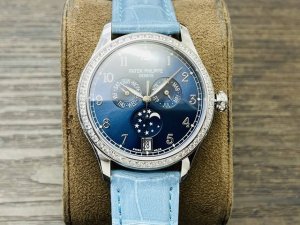 Ctory2024墙裂推荐 市场最高版本 百达.翡丽复杂功能时计系列4947R 4947G、4948R 4948G首次亮相！六大细节之处： 1年历月相女士腕表，