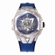 Bbf极限 Hublot宇舶表全新Big Bang Sang Bleu Ii刺青二代腕表 恒宝最热门款 市面唯一标配全部钛金属，经过抛光、缎面、切片、雕刻、倒角