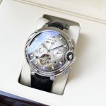 金770 全新风格 经典热卖 卡地亚-Cartier 男士腕表 全自动机械机芯 矿物强化玻璃 316L精钢表壳 真皮表带 时尚休闲 商务必备 尺寸:直径44Mm