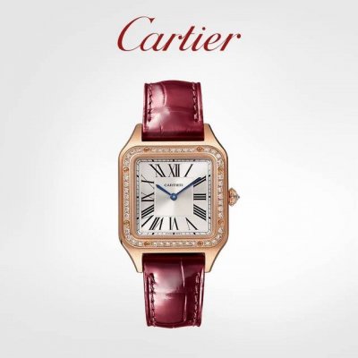2630年最新款限量版 卡地亚山度士超薄杜蒙系列腕表，情侣款对表，中性表款 台湾厂做工质量杠杠！深度防水 表壳：316L精钢3件套表壳 玻璃：蓝宝石水晶镜面 机