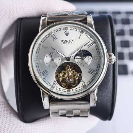 白壳 金 钢带加20 劳力士 Rolex 精品男士腕表 大飞轮搭载月相设计 尊贵大气 绅士风范 卓越品质 热卖全城 采用全自动机械机芯 顶级316精钢表壳 进口 - 点击图像关闭