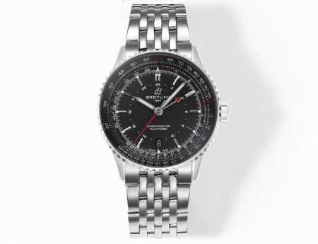 白 -金 钢带+100 Tw真情演绎，百年灵 Breitling 航空计时1系列 到货！！！又一枚航天飞行员腕表由此诞生！新款百年灵包含了四大要素：坚固可靠、功 - 点击图像关闭