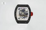 R Factory 理查德 新款Rm055碳纤维系列 Rm1 入门就是顶级，无需改装 亿万富豪入场券 理查德米勒 Rm055系列腕表 我们所有的金属件都采用钛金