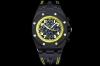 爱彼Audemars Piguet 皇家橡树离岸型 限量版 多功能机械腕表 尺寸42Mm13Mm 搭配复刻原装3126全自动机械机芯 反炫光处理蓝宝石水晶玻璃