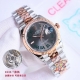 顶级复刻 白壳 金壳 钻50 Clean厂 C厂 劳力士 Rolex 日志系列 Ea1 最新推出，定制版一表一码，热门款式 直径 36Mm日志 3235机 ①: