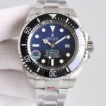 C厂 劳力士 Rolex Ea3 鬼王系列全自动机Sea-Dweller鬼王 44Mm副本的精华 并行代购版鬼王Sea 表壳为精钢 达到与正品一致 原装工艺陶瓷