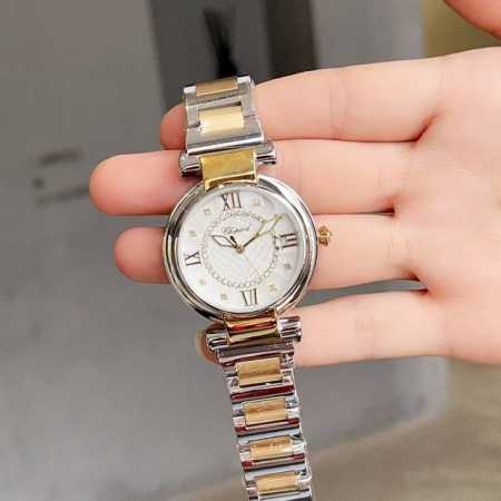 钢带光圈白 金 钻20 耳朵带钻20 萧邦 肖邦chopard Imperiale 系列腕表 全套316精钢材质 此表款全手工镶嵌施华洛世奇水晶钻 成为了美式奢 - 点击图像关闭