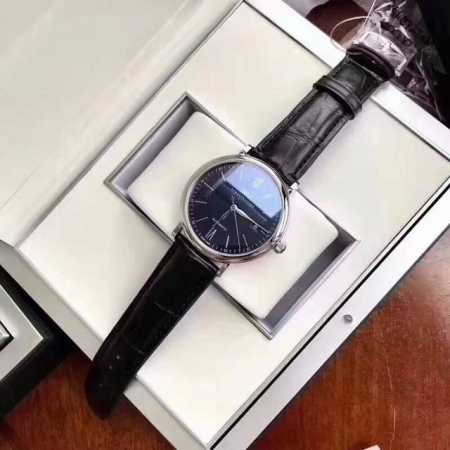 玫+50 Mks全套包装 万国波涛菲诺终极版全线复出 纤薄优雅的体态 是复刻界永恒的经典 简约大方的设计是正装商务表的首选 整体感觉儒雅温和 经典卓绝 表盘 指 - 点击图像关闭