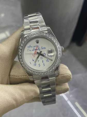 独家实拍图 劳力士全自动机械表，男士腕表 Who Cares Rolex Automatic Mechanical Watch Mens Watch - 点击图像关闭