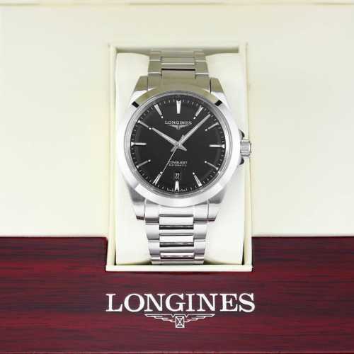 全新推出浪琴Longines-浪琴康卡斯悦动系列 机芯 搭载机芯日本西铁城8215全自动机械机芯，全新塑封原装机，改良版技术成熟十分稳定动力储备高达48小时 表