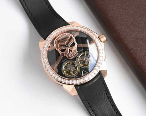 Jacobandco 死亡节告诉我们,生与死不是分开的,而是永恒的循环的一部分。头骨双陀飞轮是为了纪念这一神圣的传统而创造的,它的设计象征着时间、记忆和精神的相