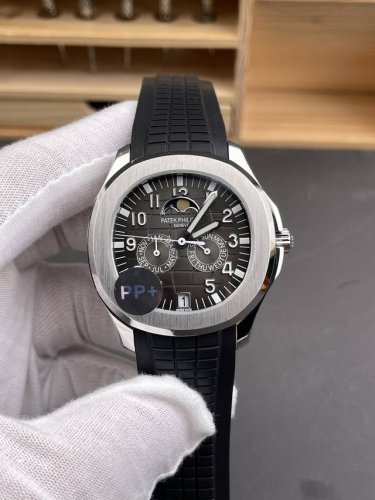 pp+ 百达手雷笑脸 5261黑灰盘 39.9Mm 9015机