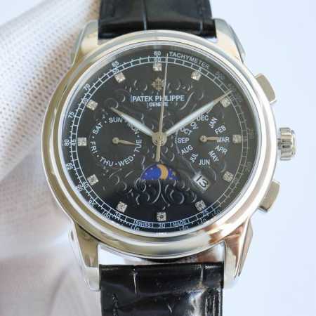 Tw 出品 白 金 钻50 百达翡丽 Patek Philippe Rp6 P 惊艳登场，41毫米的表径适配大众男性手寸，非常商务可亦休闲。视觉冲击力强，令人过 - 点击图像关闭