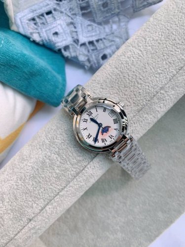 浪琴-Longines V8台湾厂 爆款浪琴 心月系列石英表手表女简约气质 ！腕表底盖-吊牌-保卡 三码合一 1:1品质 超高性价比、真月相机芯：进口石英机芯