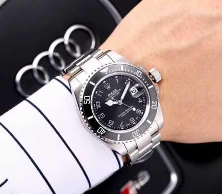 进口8 机 蓝宝石 白壳 金壳 超强防水 零返修 劳力士 Rolex 水鬼系列 男士机械腕表 顶级进口机械 8 机芯 316L精钢壳套陶瓷圈口 纯精钢表带 原装 - 点击图像关闭