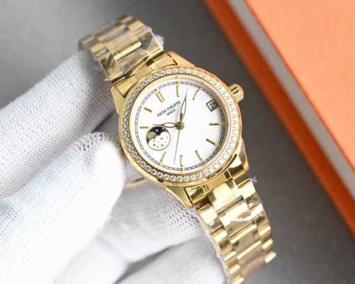 金+50 百达翡丽Patek Philippe 淑女珠宝系列 月[月亮]相系列9字位日月星辰功能，搭载原装进口月相机芯 0返修0售后 ， 采用高端珍珠贝母表盘时