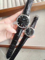 金300浪琴 情侣腕表 原装进口石英机芯 矿物质玻璃镜面 316L精钢表壳 直径男40Mm女30Mm 厚8Mm如果今天的阳光停止了它耀眼的光芒。那么你的一个微笑