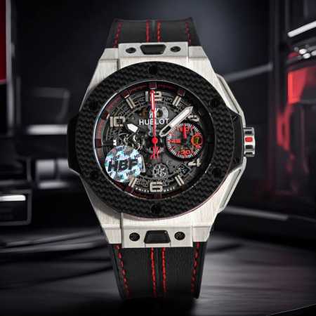 Hbf Factory 恒宝Hublot 宇舶表年度最佳作品 Blg Bang系列401.Oq.0123.Vr碳纤维表圈 复合材质表圈的层次结构 仅限独特魅力序 - 点击图像关闭