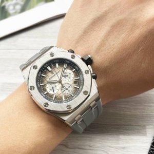 白 金 新款首发 一波狠货！ 原版开模 市场最高性价比版本 爱彼audemars Piguet 与原装一致，市场超高品质 爱彼皇家橡树离岸型系列，自动上链机械机