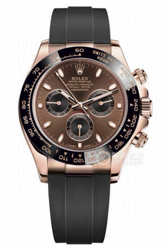 Rolex 劳力士 迪通拿系列 尺寸40Mm！全自动机械多功能六针机芯！陶质实心外圈连计速刻度，盘面的底色纹路经过无数次过滤改正，劳力士金属Logo凹陷立体感，
