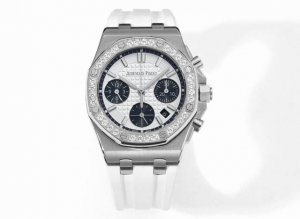 Sj出品 Omf 爱彼 Audemars Piguet女款37Mm A 明星王子文同款 目前最高机械机芯版本正品是机械！机械！不要花冤枉钱买了个石英！Ap 皇家