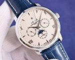 独特风格 : 白 ，金 ，江诗丹顿 -Vacheron Constantin新款锅盖，耗时长达8个月！超薄男士自动机械腕表，采用进口原装9015机芯，每小时振频
