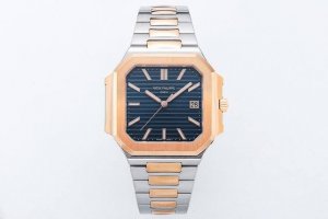 Ppf Factory2025年新作 Pp百达翡丽Cubitus系列5821“小电视” 新时代的优雅运动腕表标杆！ DDD 表壳 独树一帜的方形圆角表壳设计，采