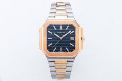 Ppf Factory2025年新作 Pp百达翡丽Cubitus系列5821“小电视” 新时代的优雅运动腕表标杆！ DDD 表壳 独树一帜的方形圆角表壳设计，采