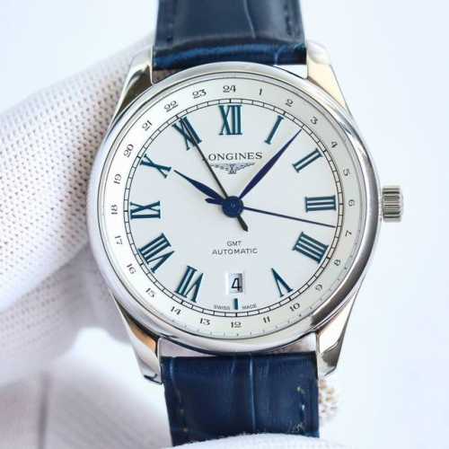 Tw Factory，浪琴 Longines Lz2 最新名匠经典复刻Gmt两地时腕表，新品首推 ！ 腕表新搭配焕新设计的罗马表盘，集奢华，精致和使用于一身。机