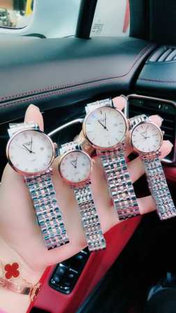 间玫瑰金 浪琴博雅系列情侣对表进口 石英机芯全钢壳不褪色尺寸男40M女30M - 点击图像关闭