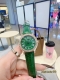 皮带 卡地亚女士腕表 进口石英机芯 直径 33Mm 三针石英腕表，头层小牛漆皮表带 蝴蝶扣钢带该款腕表备受女性喜爱，在不同的场合映耀着她们各自的独特个性与迷人风