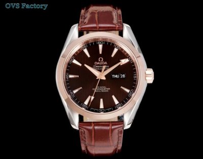 白 -金 钢带+100 Ovs Factory 重磅推荐：欧米茄海马系列Aqua Terra 150米腕表 双历款直径43Mm黄金尺寸，适配多数腕围，日常通勤与