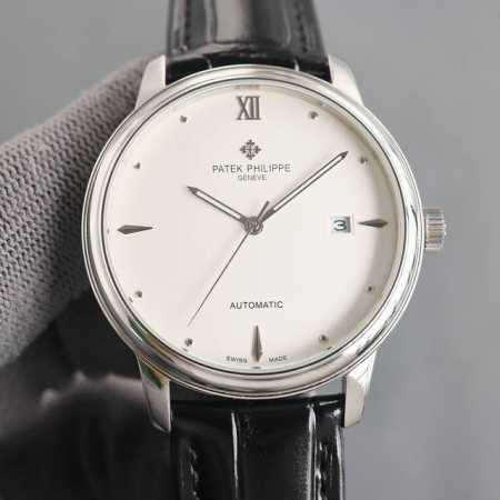 白壳 金壳 〔最新爆火热门款 百达翡丽 Patek Philippe 采用独特的表盘设计 搭配而来的是更高档奢华的腕表， 初识百达翡丽必憧憬有朝一日能拥有它，戴 - 点击图像关闭